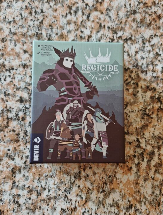 Regicide - Portada delantera de juego en español - Credit: Odei1987
