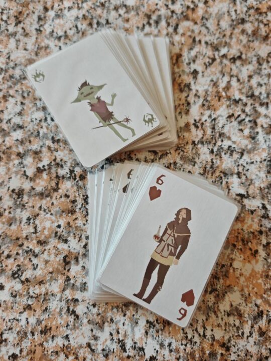 Regicide - Compenentes de juego en español - Credit: Odei1987