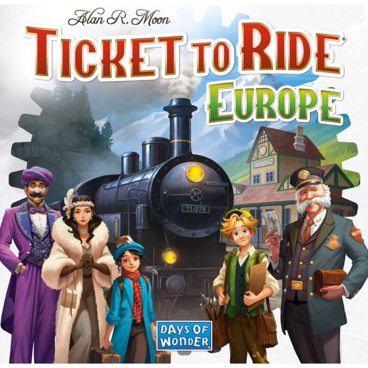 Ticket to Ride: Europe cover