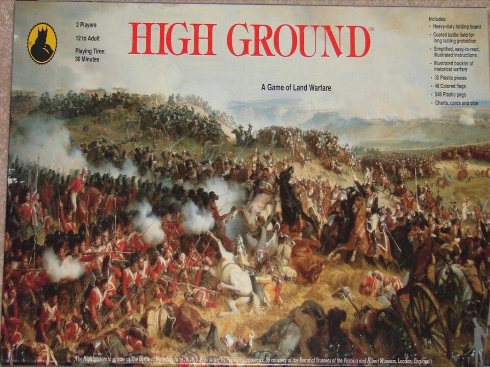 High Ground - The full box cover. - Credit: MartinStever