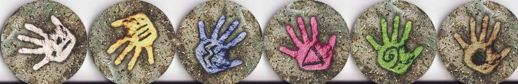 Lascaux - Different colors en symbols used in Lascaux - Credit: fabricefab