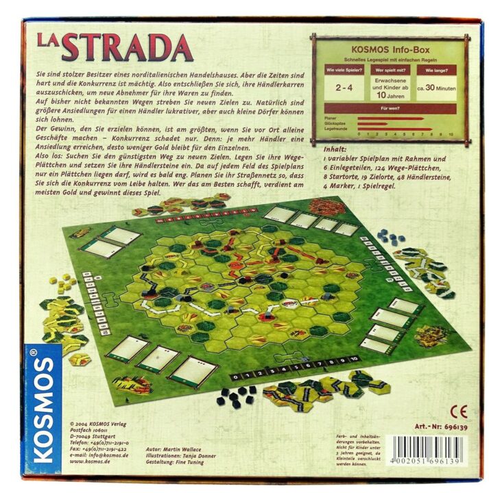 La Strada - Box back - Credit: Marvelfan