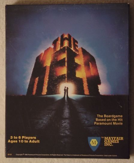 The Keep: Box Cover Front