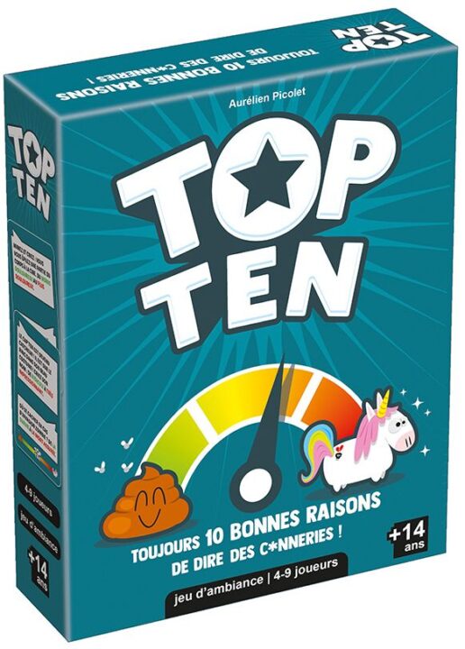 Top Ten - Top Ten, Cocktail Games, 2020 - Credit: W Eric Martin