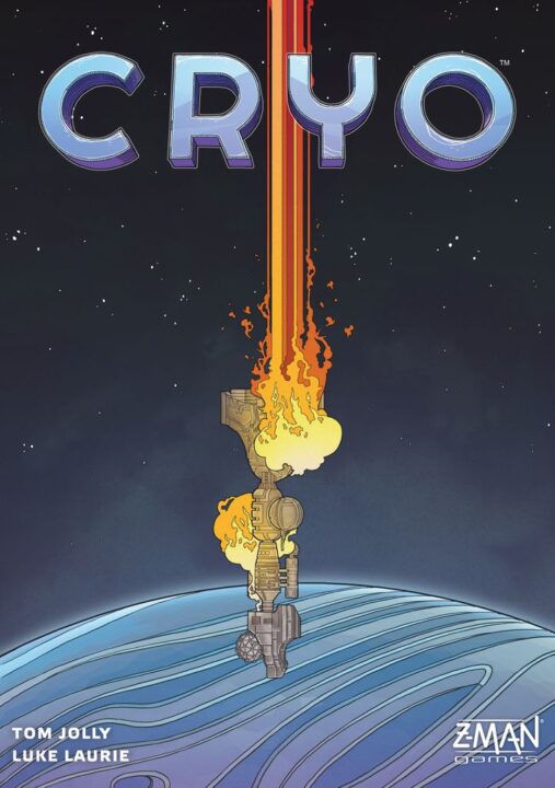 Cryo - Cryo, Z-Man Games, 2021 — front cover (image provided by the publisher) - Credit: W Eric Martin