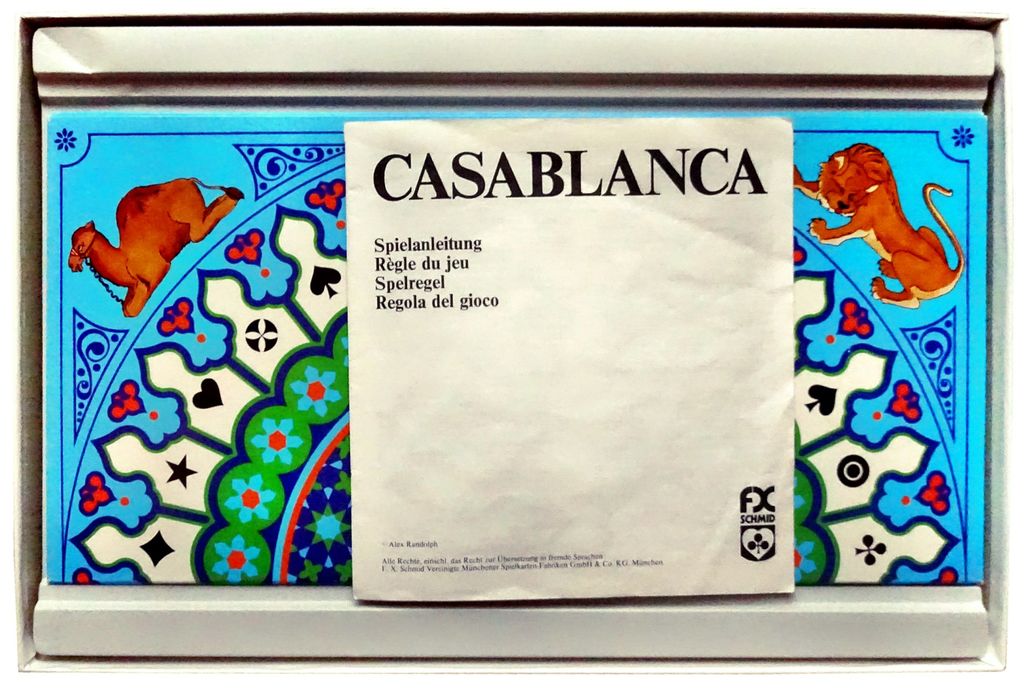Casablanca - Box inside - Credit: Marvelfan