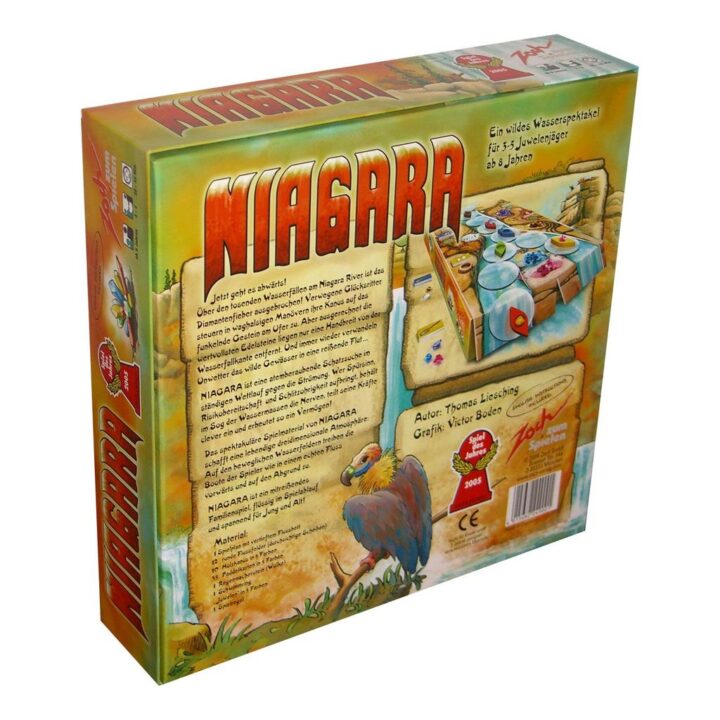 Niagara - Niagara German backside of box - Credit: santac