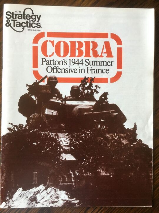 Cobra: Game of the Normandy Breakout - Cover of Magazine - Credit: okiedokie
