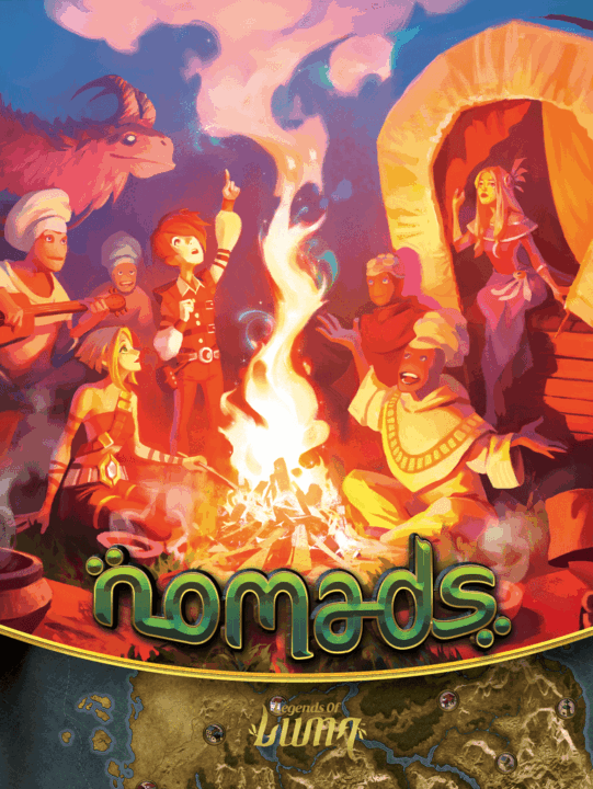 Nomads - Nomads, Ludonaute, 2017 — front cover (image provided by the publisher) - Credit: W Eric Martin