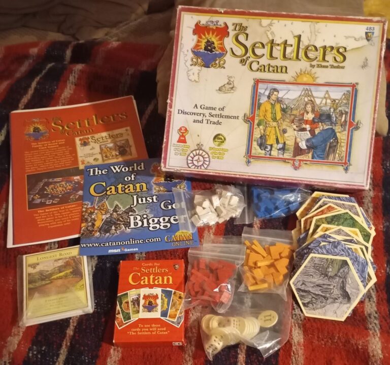 Catan - One of its first Versions - Credit: Danyxandro