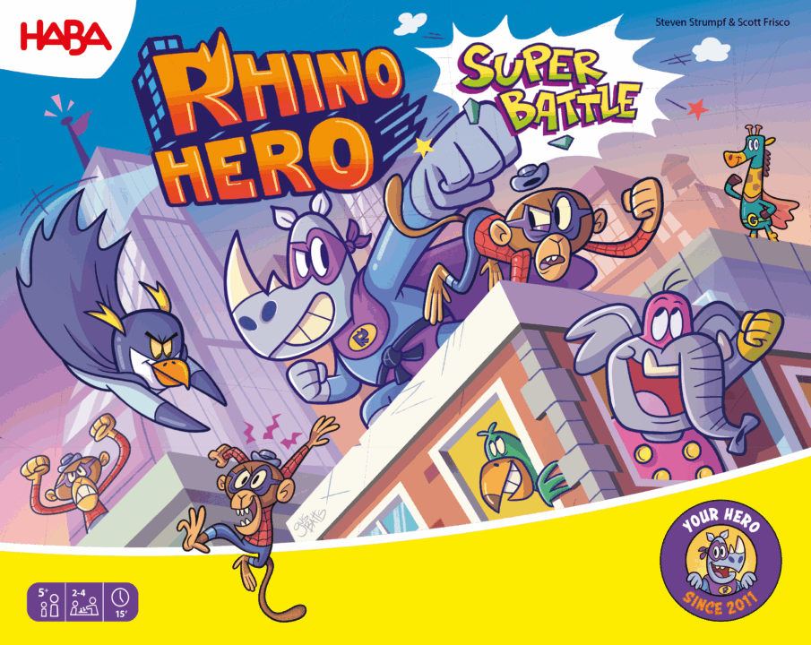 Rhino Hero: Super Battle cover