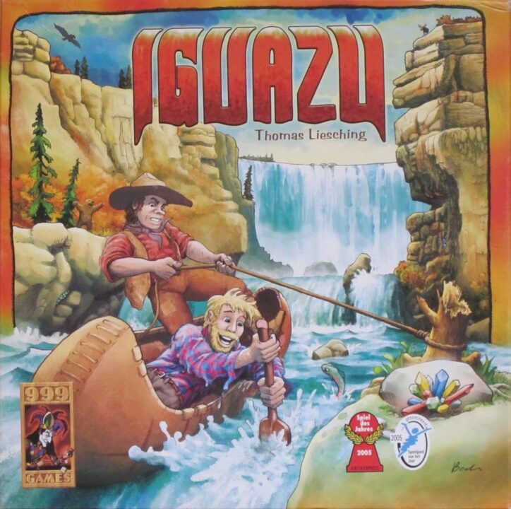 Niagara - Front of box, second Dutch edition (with award logos) - Credit: pijll